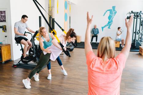 Firmenfitness in Düsseldorf - Impression (Indoor)