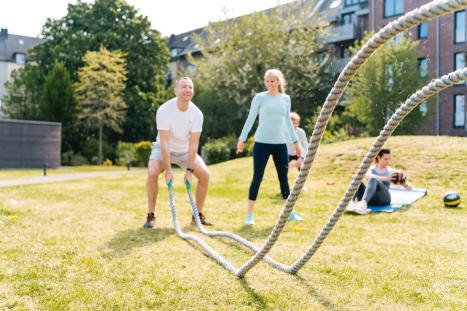Firmenfitness in Düsseldorf - Impression (Outdoor)